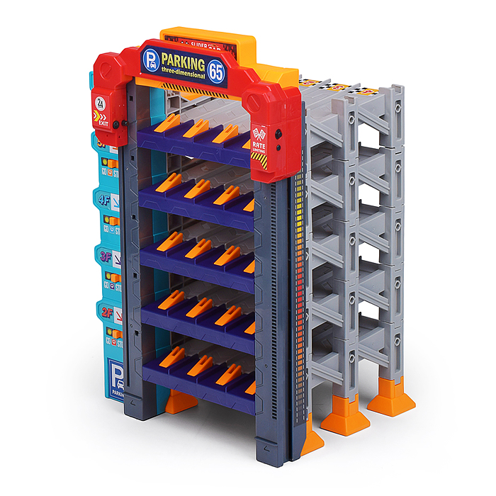 Фото к товару Парковка 8801-2 "Городская №2" в коробке Парковка 8801-2 "Городская №2" в коробке