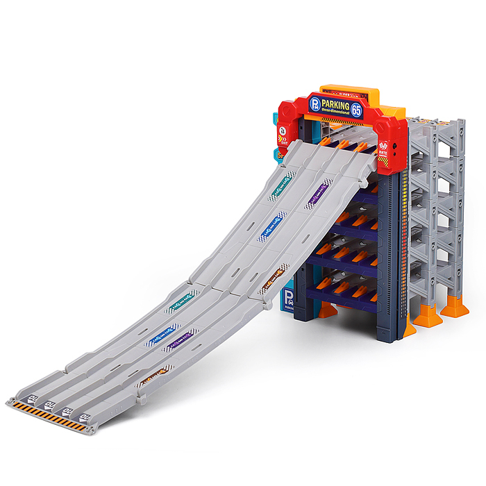 Фото к товару Парковка 8801-2 "Городская №2" в коробке Парковка 8801-2 "Городская №2" в коробке