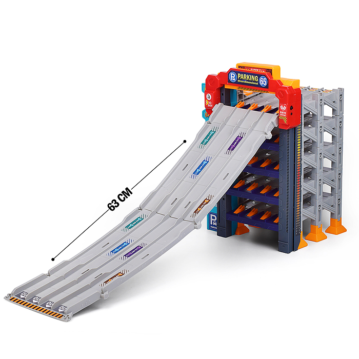 Фото к товару Парковка 8801-2 "Городская №2" в коробке Парковка 8801-2 "Городская №2" в коробке