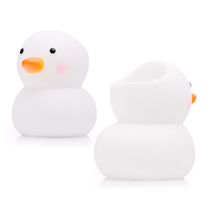 Подставка для пишущих принадлежностей пластиковая "Lucky duck" 9,7x7,7x9,7 см, в форме утен