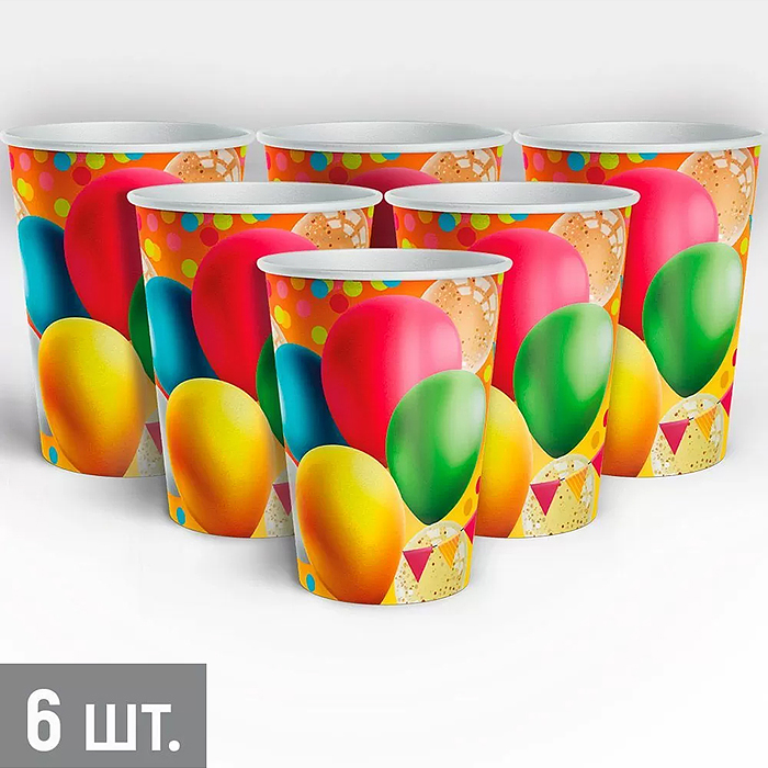 Набор стаканов "Воздушные шары"