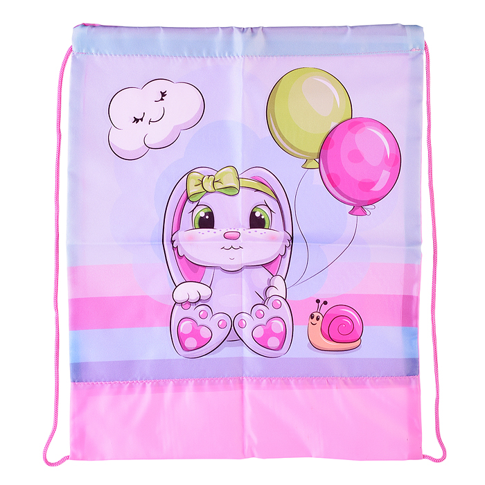 Мешок для обуви Girl Banny, 340*420 мм, ОПП-пакет