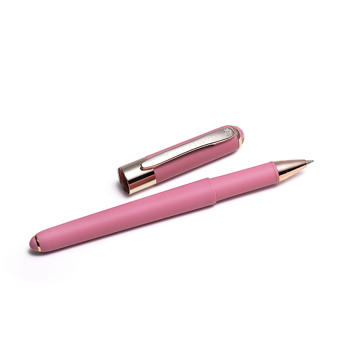 Фото к товару Ручка в футляре "Monaco" шариковая 0.5мм, синяя (розовый корпус, синяя коробка) Ручка в футляре "Monaco" шариковая 0.5мм, синяя (розовый корпус, синяя коробка)