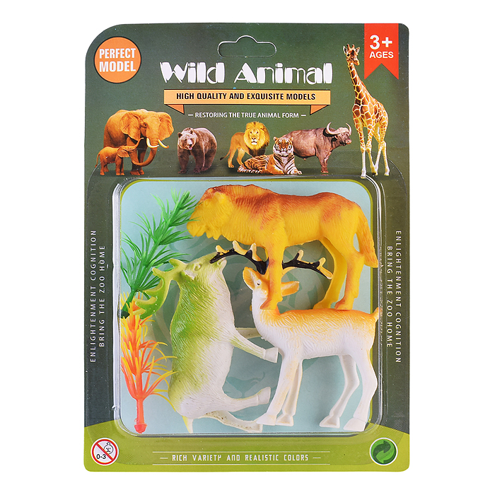 Набор животных F-4 "Животные севера" на листе Набор животных F-4 "Животные севера" на листе