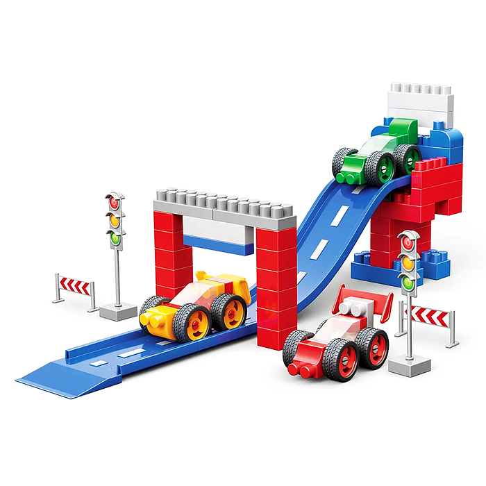 Конструктор "Автодорога". Горный трамплин