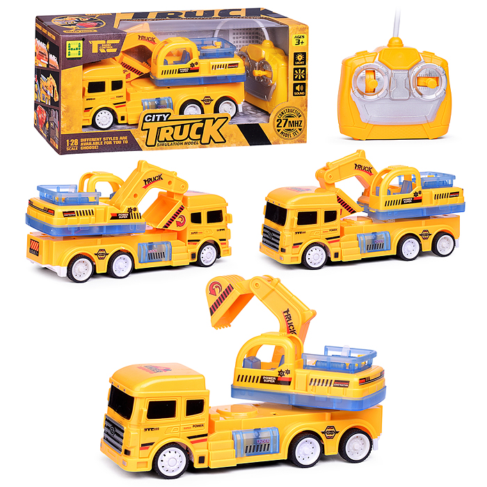 Машина SH091-445B "Манипулятор с ковшом" р/у, 27 MHz, в коробке Машина SH091-445B "Манипулятор с ковшом" р/у, 27 MHz, в коробке