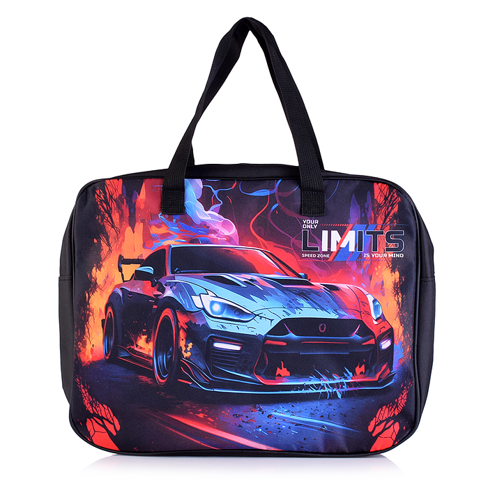 Папка для тетрадей, ИЗО и технологии "Speed Zone" A4 (36x28x8 см) плотный износостойкий пол