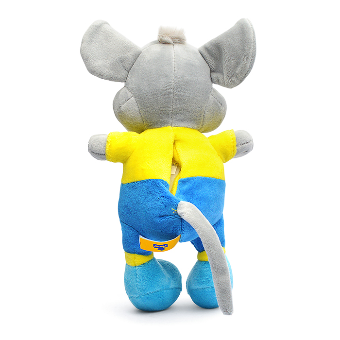 Мышь серая 20см., из мультфильма "Леопольд" озвуч. 