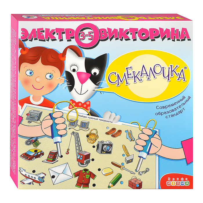 Фото к товару Электровикторина. Смекалочка Электровикторина. Смекалочка