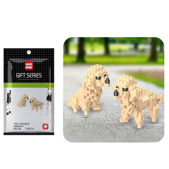 Конструктор D4 "Пудель" 176 дет., в пакете