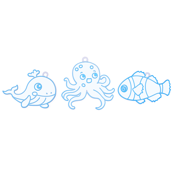 Набор творческая мастерская 552-9 "Жители океана" в коробке