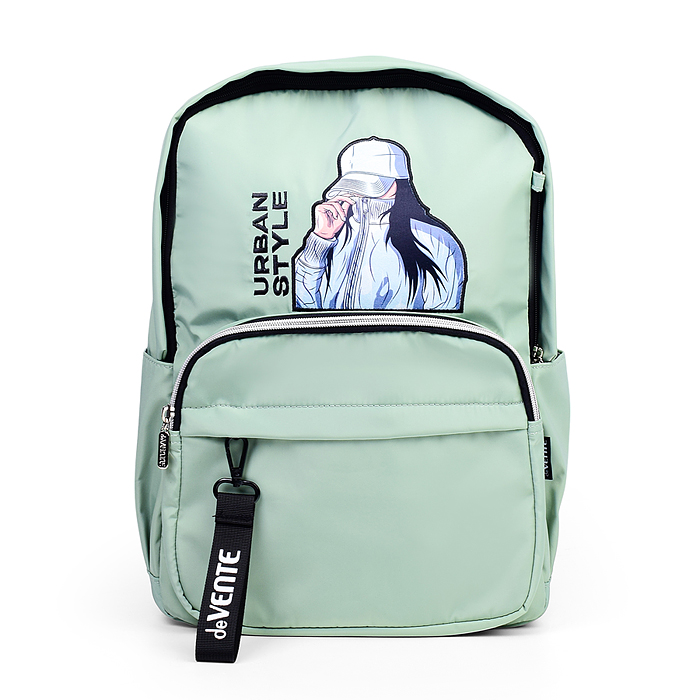 Фото к товару Рюкзак "Urban Style" подростковый 42x31x20 см (18 л) 500 г, нейлоновый, подклад, 1 отделени Рюкзак "Urban Style" подростковый 42x31x20 см (18 л) 500 г, нейлоновый, подклад, 1 отделени