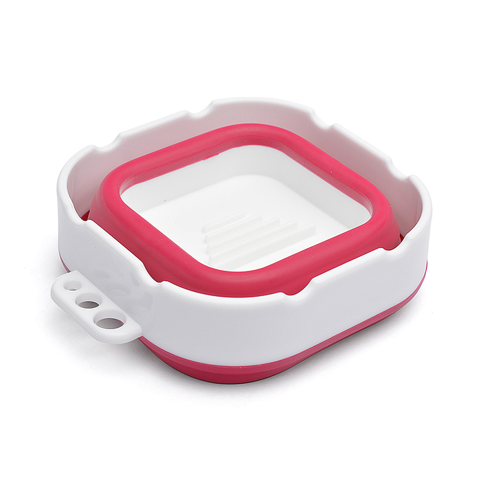 Фото к товару Стакан складной для ИЗО 300 мл, 9,5x9,5x8 см, высота 8 см, в сложенном виде 3 см, силиконо Стакан складной для ИЗО 300 мл, 9,5x9,5x8 см, высота 8 см, в сложенном виде 3 см, силиконо