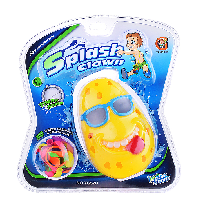 Фото к товару Игрушка - брызгалка YG53U "Забавная рожица" на листе Игрушка - брызгалка YG53U "Забавная рожица" на листе