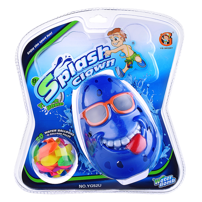 Фото к товару Игрушка - брызгалка YG53U "Забавная рожица" на листе Игрушка - брызгалка YG53U "Забавная рожица" на листе