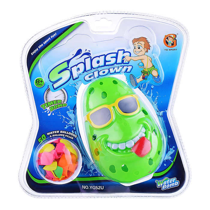 Фото к товару Игрушка - брызгалка YG53U "Забавная рожица" на листе Игрушка - брызгалка YG53U "Забавная рожица" на листе