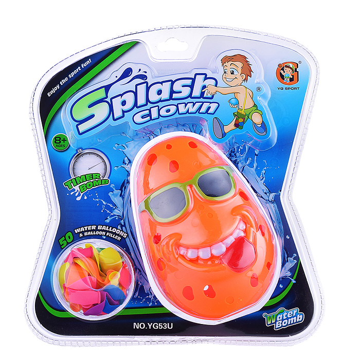 Фото к товару Игрушка - брызгалка YG53U "Забавная рожица" на листе Игрушка - брызгалка YG53U "Забавная рожица" на листе