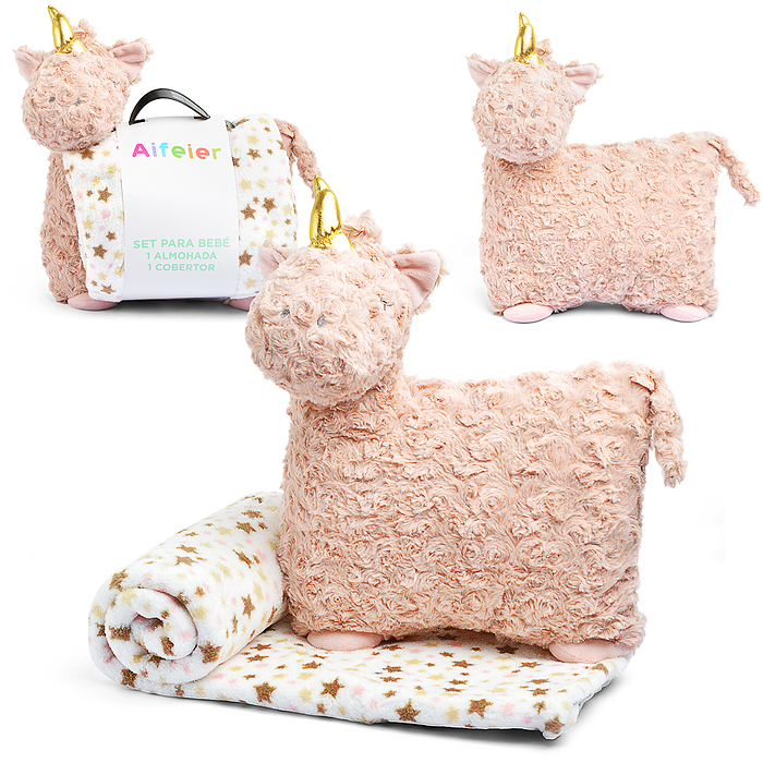 Мягкая игрушка 00-6834 "Лошадка" с пледом