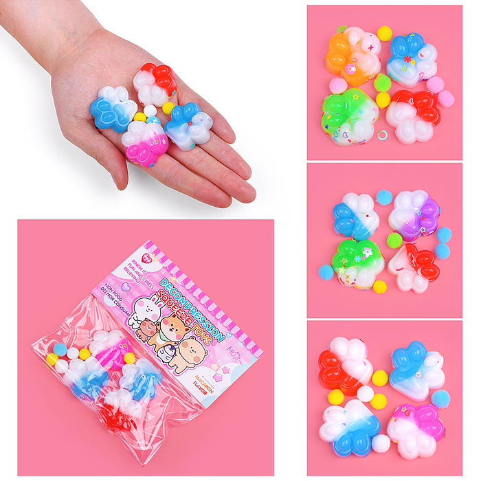 Игрушка -антистресс 00-6652 "Цветная лапка"