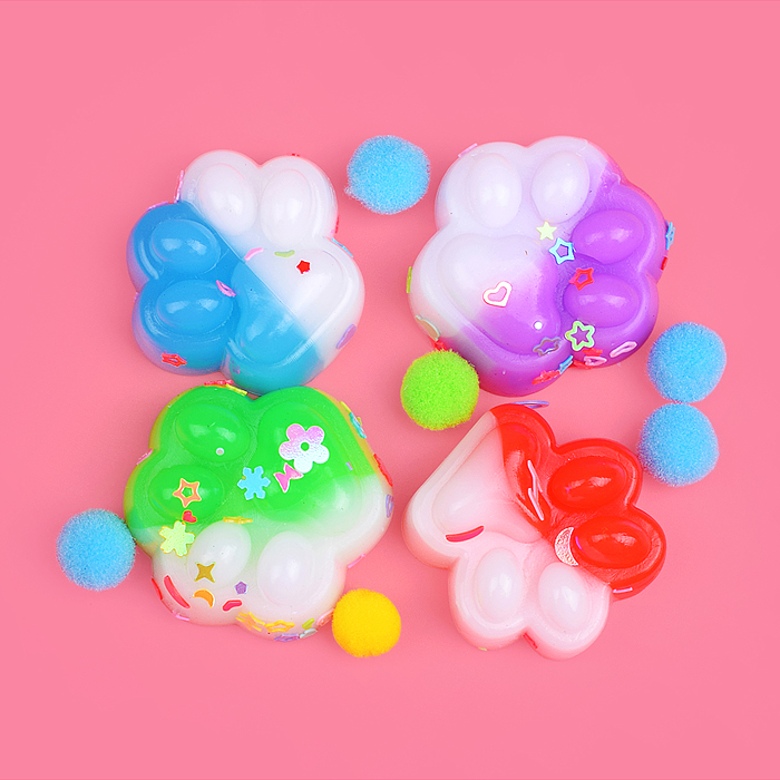 Игрушка -антистресс 00-6652 "Цветная лапка"