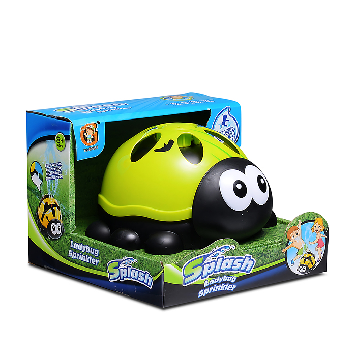 Фото к товару Игрушка - брызгалка YG10R "Божья коровка", для подключения к водному шлангу, в коробке Игрушка - брызгалка YG10R "Божья коровка", для подключения к водному шлангу, в коробке