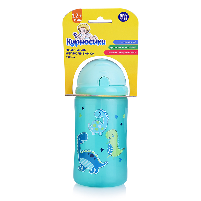 Фото к товару Поильник-непроливайка с силиконовой трубочкой, без ручек "Динозаврики" фиолетовый, 400 мл, 12+, Поильник-непроливайка с силиконовой трубочкой, без ручек "Динозаврики" фиолетовый, 400 мл, 12+,