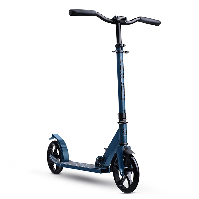 Фото к товару Самокат ROCKET, колеса PU 200 мм, ABEC 7, темно-синий Самокат ROCKET, колеса PU 200 мм, ABEC 7, темно-синий