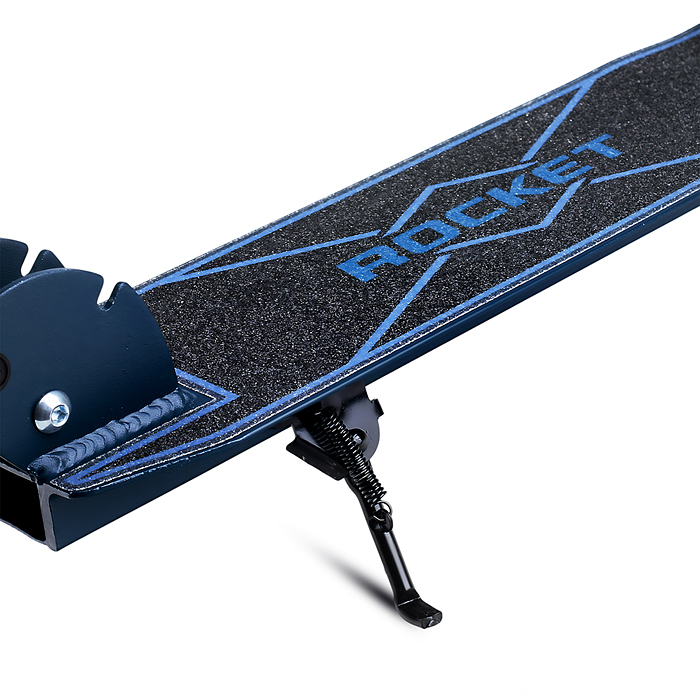 Фото к товару Самокат ROCKET, колеса PU 200 мм, ABEC 7, темно-синий Самокат ROCKET, колеса PU 200 мм, ABEC 7, темно-синий