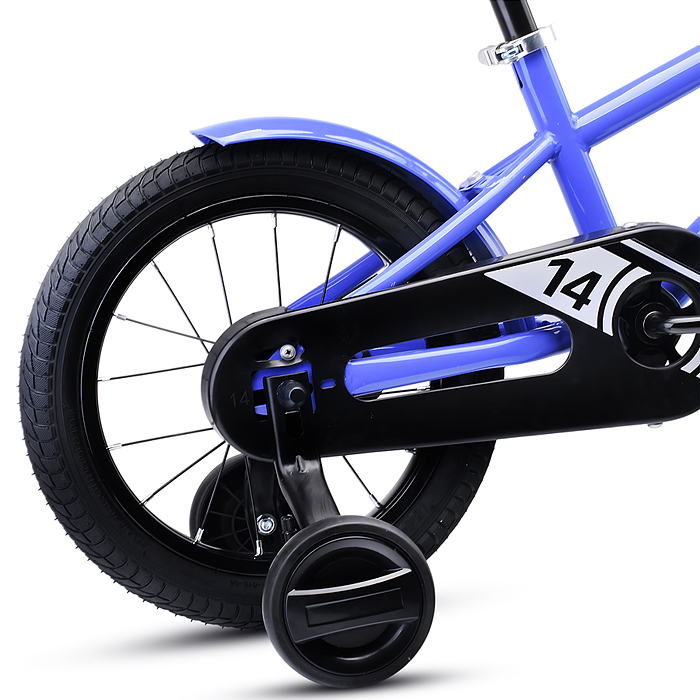 Фото к товару Велосипед 14" Rocket Gloss, цвет сиреневый Велосипед 14" Rocket Gloss, цвет сиреневый