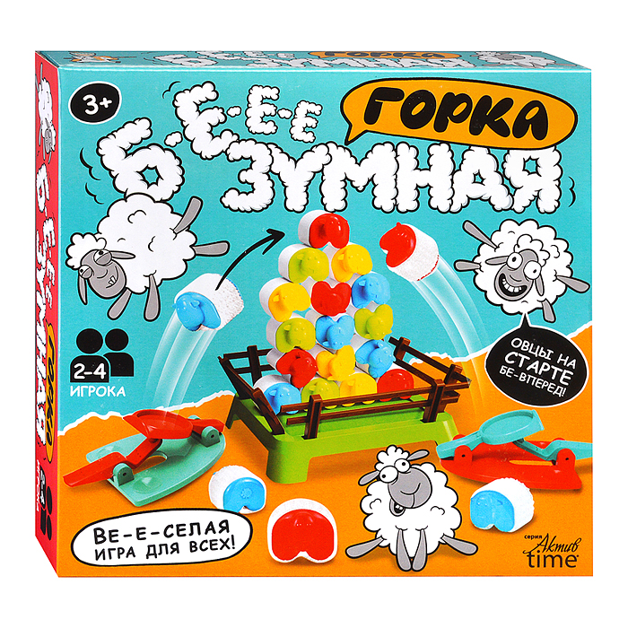 Игрушка "Бе-е-зумная горка" Active time