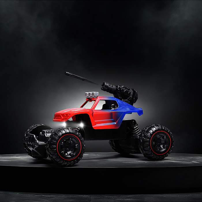 Фото к товару Машина BT0057-1 "Багги. Мощный заезд" стрельба , на р/у 27 MHz, в коробке Машина BT0057-1 "Багги. Мощный заезд" стрельба , на р/у 27 MHz, в коробке