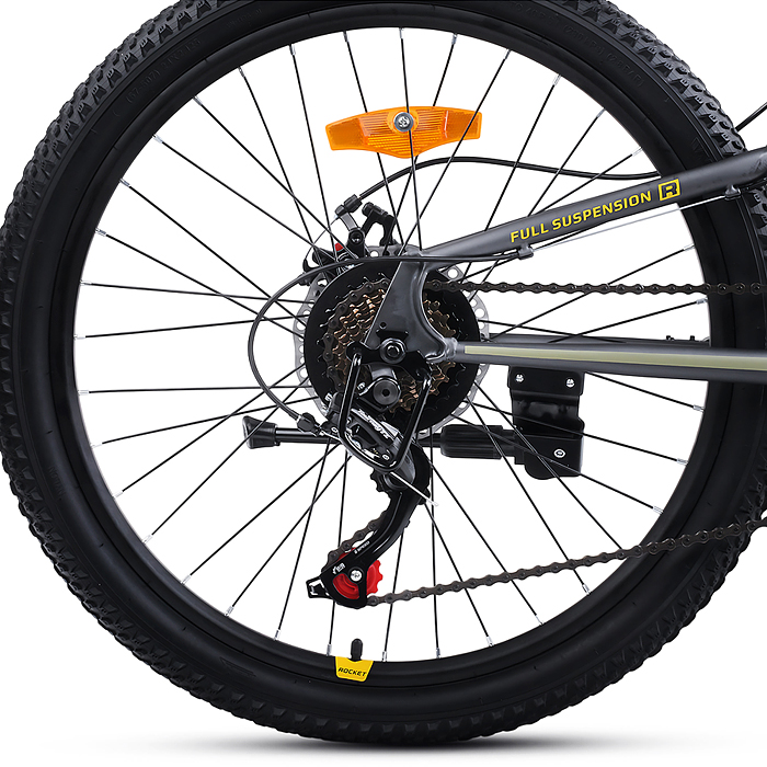 Фото к товару Велосипед 24" Rocket Azkar Pro, цвет хаки, размер 15" Велосипед 24" Rocket Azkar Pro, цвет хаки, размер 15"