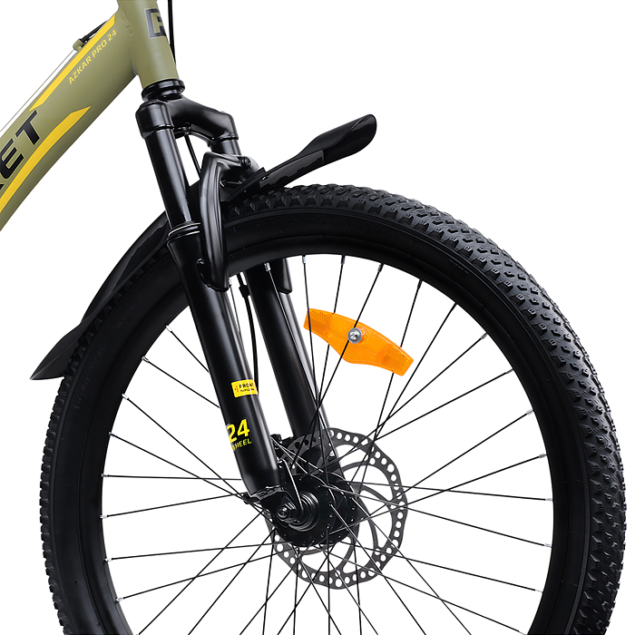 Фото к товару Велосипед 24" Rocket Azkar Pro, цвет хаки, размер 15" Велосипед 24" Rocket Azkar Pro, цвет хаки, размер 15"