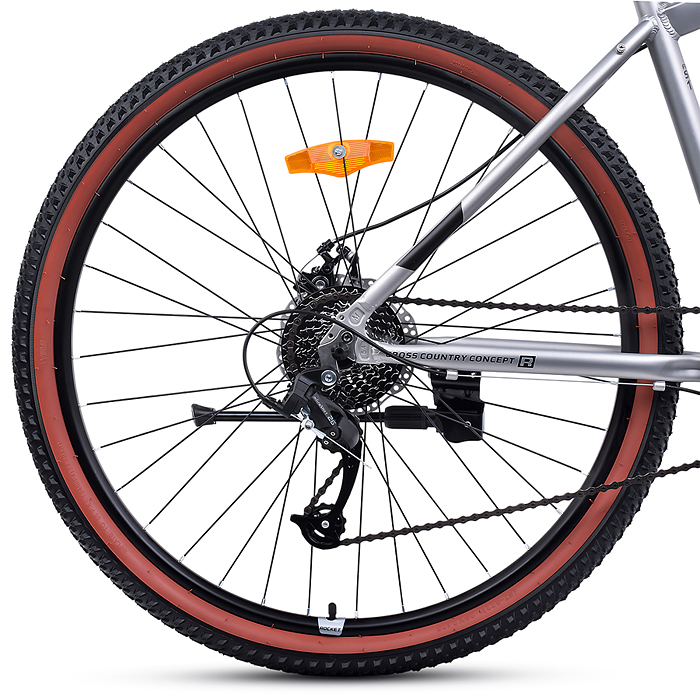 Фото к товару Велосипед 29" Rocket Crater Alloy MD 29, цвет серый, размер 17,5" Велосипед 29" Rocket Crater Alloy MD 29, цвет серый, размер 17,5"