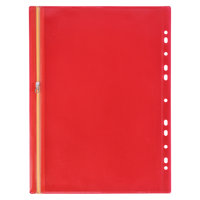 Папка для документов пластиковая, оранжевый (полипропилен, формат А4, 33х25 см,)