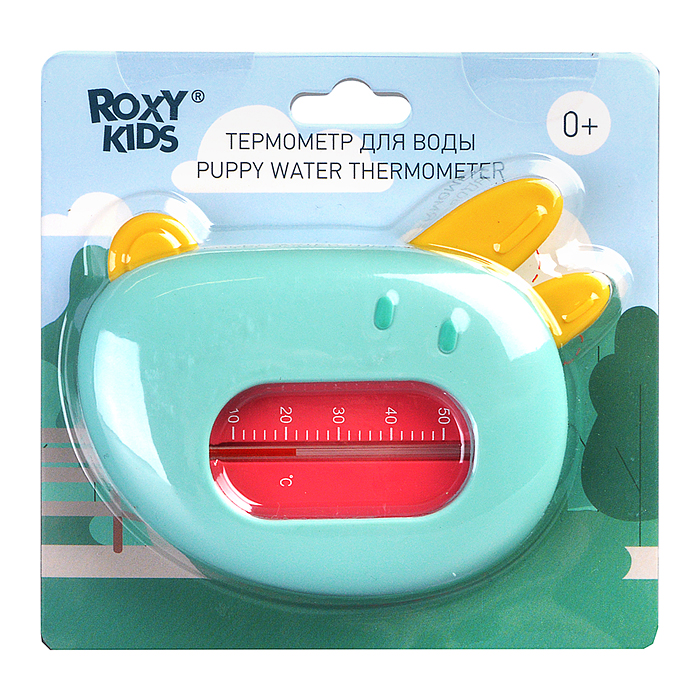 Термометр для воды "Собачка", голубой с желтым Термометр для воды "Собачка", голубой с желтым