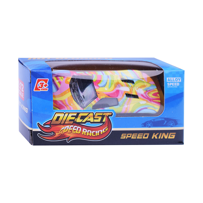 Машина K112A2 "Графити-гонки" металл., в коробке