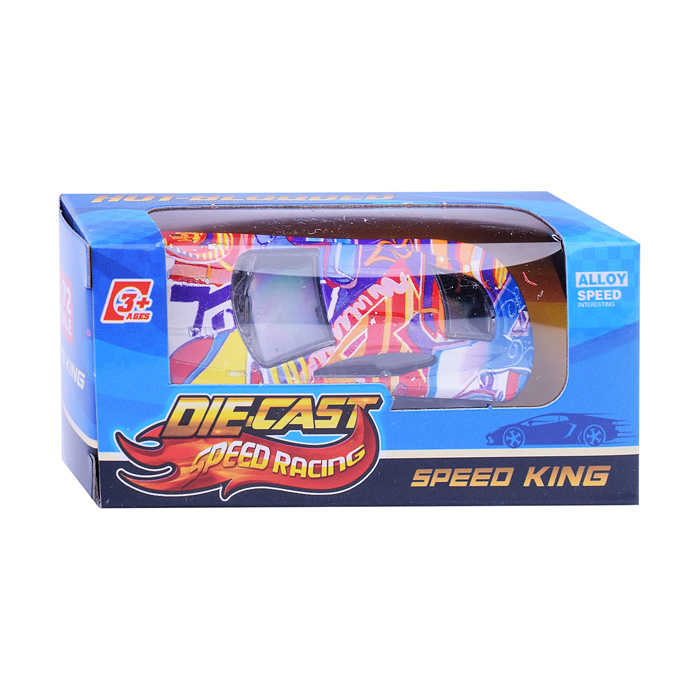 Машина K112A2 "Графити-гонки" металл., в коробке