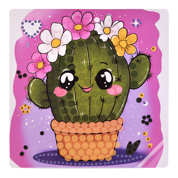 Набор творческая мастерская 00-6765 "Кактус" 20*20 см.