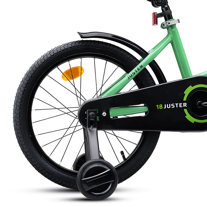 Фото к товару Велосипед 18" Rocket Juster, цвет зеленый Велосипед 18" Rocket Juster, цвет зеленый
