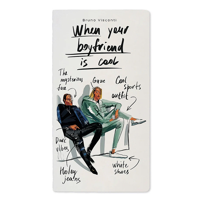 Блокнот-тетрадь 30 л. клетка "When your boyfriend is..." Блокнот-тетрадь 30 л. клетка "When your boyfriend is..."