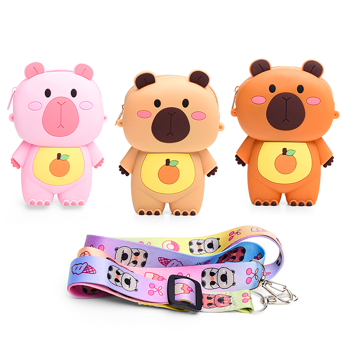 Сумочка детская 00-6752 "Мишка с апельсинкой" Сумочка детская 00-6752 "Мишка с апельсинкой"