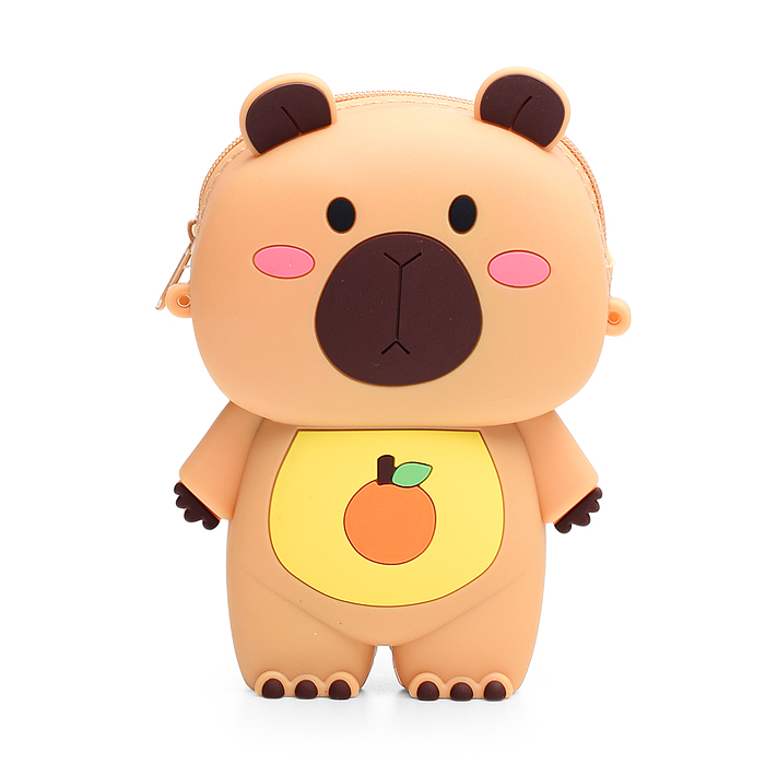 Фото к товару Сумочка детская 00-6752 "Мишка с апельсинкой" Сумочка детская 00-6752 "Мишка с апельсинкой"