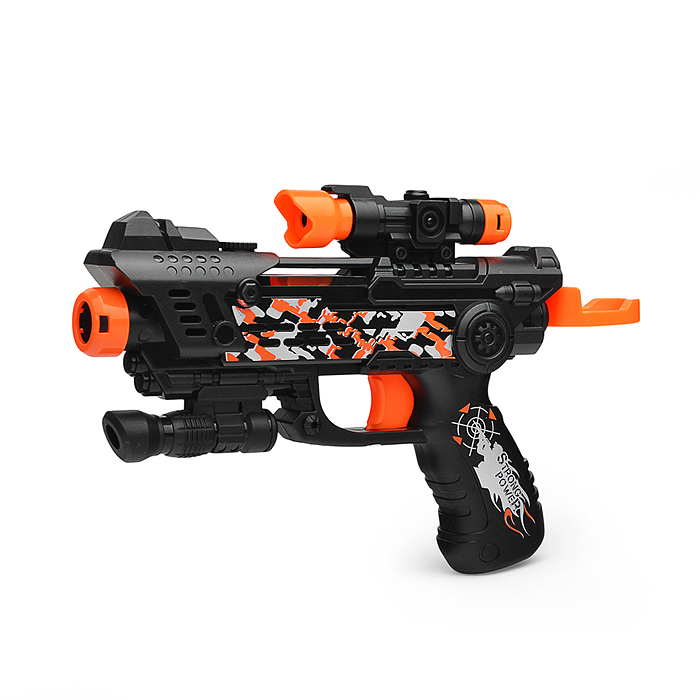 Фото к товару Бластер BT0049-2 "Суперагент №1" (с мишенью и мягкими пулями) в коробке Бластер BT0049-2 "Суперагент №1" (с мишенью и мягкими пулями) в коробке