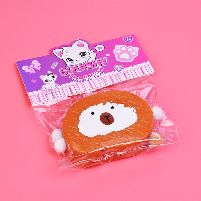 Игрушка-антистресс 00-6525 "Тосты с капибарой"