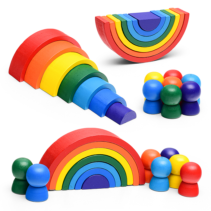 Пирамидка D2080 "Радужная-2" Пирамидка D2080 "Радужная-2"