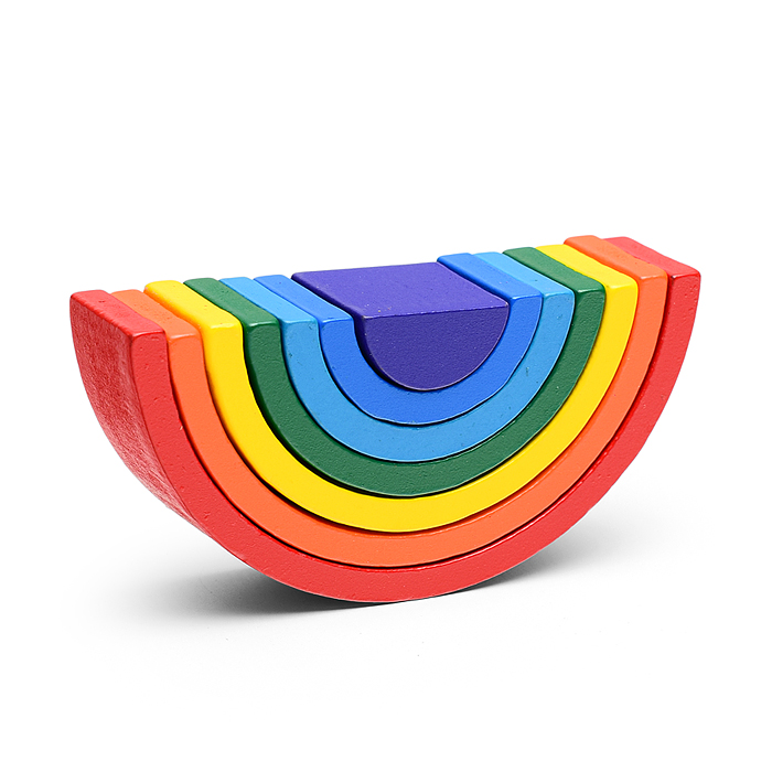 Фото к товару Пирамидка D2080 "Радужная-2" Пирамидка D2080 "Радужная-2"