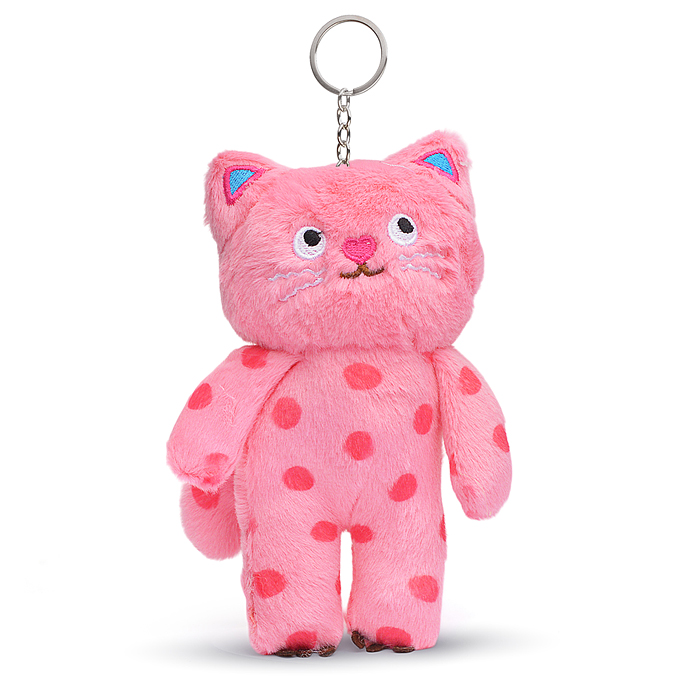 Мягкая игрушка-брелок М1408 "Котик" 15см