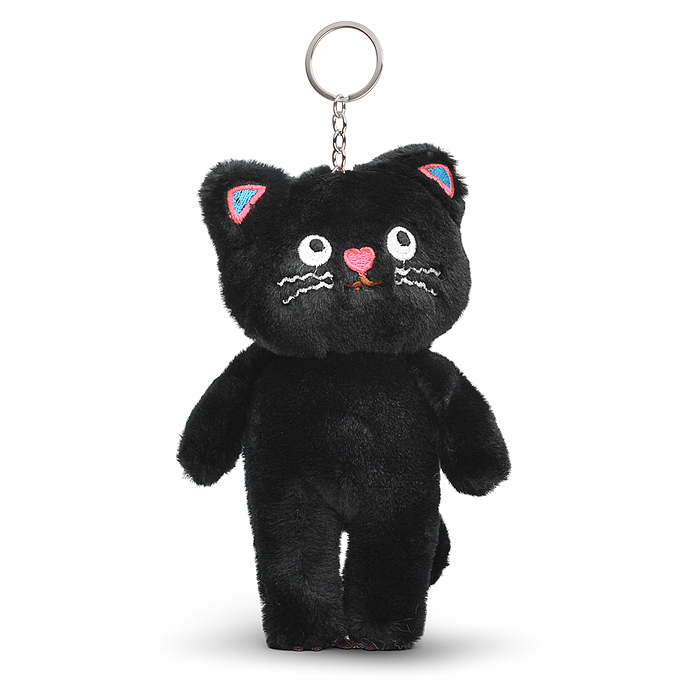 Мягкая игрушка-брелок М1408 "Котик" 15см