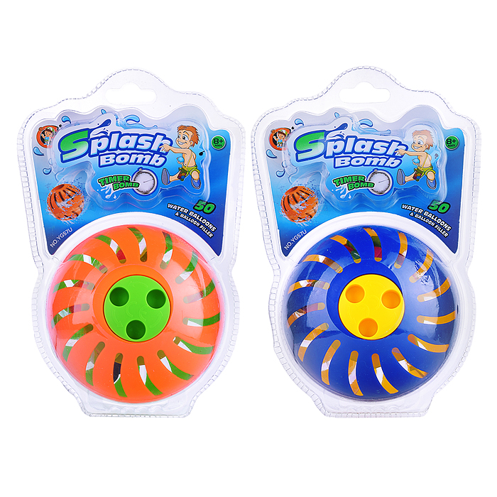 Игрушка - брызгалка YG57U "Шар" на листе